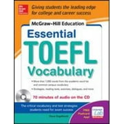 McGraw-Hill Education Essential Vocabulary for the TOEFL? Test with Audio Disk, Used [Paperback]