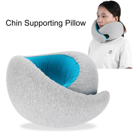 Ejoyous Ejoyous Soft Memory Foam Travel Pillow With Bag Head