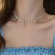 thumbnail image 2 of 1 Uds. El collar con lazo de cristal de imitación es adecuado para la mayoría de las personas, collar decorativo, 2 of 6