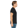 thumbnail image 5 of M&O Gold Soft Touch T-Shirt for Men, 100% Cotton Short Sleeve Taped Neck Black Tee, XL, 5 of 6