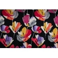 thumbnail image 2 of Zelouf Zs1806Qq Print Ity  , Sewing, DIY, Crafts Fabric by the Yard, 936 Black/red, 5 Yard, 2 of 2