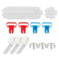 thumbnail image 1 of Kit de tiras de decoración de , 20 piezas Clips  de pegamento Puntos de plástico Accesorios para decoración Baby Soledad Decoraciones con Globos, 1 of 10