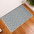 thumbnail image 1 of 2 x 3 Foot Heavy Duty Low Pile Area Rug - Ultra-Thin Non Slip Area Rug - Washable Cotton Indoor Rug for Front Door Foyer Rug for Entryway, 1 of 7