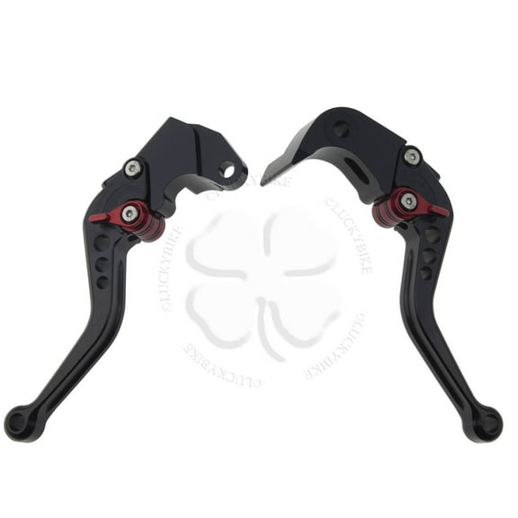 Black CNC Shorty Brake & Clutch Levers Set Suzuki GSXR 600 750 2004 2005 K4 K5