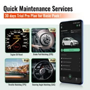 Car OBD2 Scanner Bluetooth, Comprehensive Car Code Reader for iOS & Android, Wireless Auto Diagnostic Tool to Check Engine & Fix Cars & Vehicles