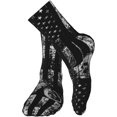 thumbnail image 4 of SEVEBJ Chaussettes Fantaisie Chaussettes Mi-Mollet Athlétiques Chaussettes de Sport Chaussettes de Course Chaussettes de Randonnée Cyclisme pour Femmes Hommes 16 Pouces Blanc, 4 of 7