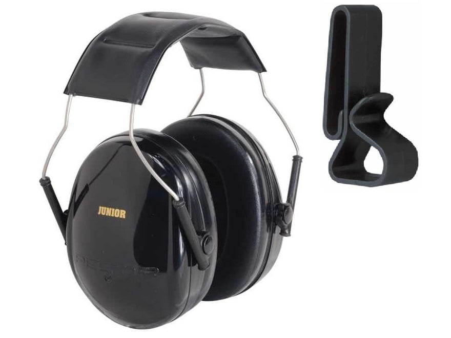 Peltor 97070 Junior Black Adjustable Folding Earcup Earmuff Ear Muff NRR 22 Youth Children, Small Adult & Women +... by
