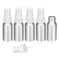 thumbnail image 1 of Botellas de Spray de Aluminio Uxcell de 5 piezas 30ml/1oz Contenedor Recargable de Metal para Alcohol, 1 of 7