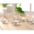 thumbnail image 6 of HOSLEY Small Votive Tealight Holders Set of 24, 2.5 Inch, Clear Glass, Roly Poly Style, Candle Holders, 6 of 12