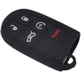 thumbnail image 4 of WEIBISS 2pcs 5 Buttons Smart Rubber Key Fob Remote Cover Keyless Entry Case Holder Protector fit for Jeep Grand, 4 of 5