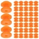 thumbnail image 4 of BRIGHTFUFU 50 piezas modelo de polea de ranura única mini conjunto de polea de correa de plástico para maquinaria de construcción proyectos de ingeniería de bricolaje naranja, 4 of 7