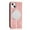 Pink, variant on Dteck iPhone 13 6.1 Inch Wallet Case with RFID Blocking Card Slots Stand Magnetic Closure, Protective PU Leather Shockproof TPU Flip Cover for iPhone 13, Coffee