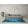 thumbnail image 3 of Ahgly Company Indoor Rectangle Oriental Light Blue Industrial Area Rugs, 8' x 10', 3 of 4
