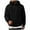 Z1-Black mens sweatshirt, variant on DIOAZUD Hoodies for Men Quarter Zip Up Long Sleeve Hooded Sweatshirt Fall Winter Sport Pullover Sweatshirts with Pocket