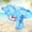 Blue, variant on Water Gun, Mini Press-Type Squirt Toy for Pool and Beach, Lightweight Outdoor Water Play with Easy-Fill Tank