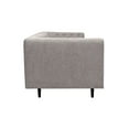 thumbnail image 3 of Annabelle 80" Gray Fabric Sofa with Black Wood Legs, 3 of 10