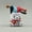 Pochacco, variant on Sanrio Figure Halloween My Melody Kuromi Pochacco Sanrio Gifts Anime Action Figure Toys Cake Topper Kawaii Model Decorate Doll Ornaments