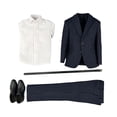 thumbnail image 3 of arctrm 1/6 Action Figure Clothes Dressing up Costume Accessory Movable Doll Clothes Stripes, 3 of 10
