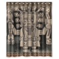 thumbnail image 1 of ABPHQTO Cortina de ducha impermeable azteca 160x180 cm, 1 of 1