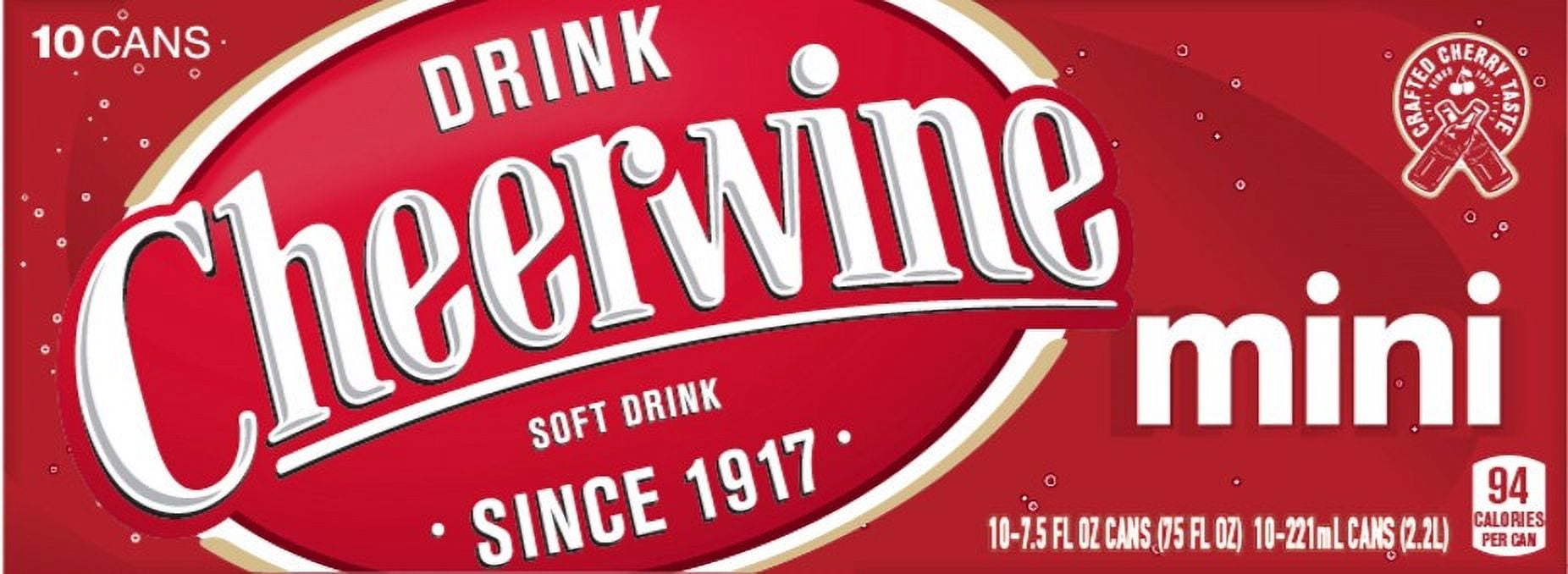 Cheerwine 7.5 oz can 10pk