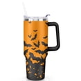 thumbnail image 2 of Halloween 40oz Stainless Steel Vacuum Insulated Tumbler with Lid and Straw for Water Iced Tea Coffee Smoothie and More, 2 of 5