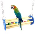 thumbnail image 1 of Flmtop Pet Bird Squirrel Parrot Bead Chain Chewing Climbing Swing Bite Toy Cage Decor Random Color, 1 of 6