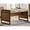Light Brown, variant on Modern Wood Laminate Office Writing Desk Office Storage Concrete Gray