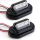 thumbnail image 3 of 2 luces LED universales para matrícula de coche, luces de señalización lateral, luces traseras para matrícula de coche, 3 of 8