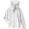 Hanes - Girl's StayClean Zip-Front Hooded Graphic Sweatshirt