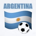 thumbnail image 2 of CafePress - Argentina Soccer Body Suit - Baby Light Bodysuit, Size Newborn - 24 Months, 2 of 4