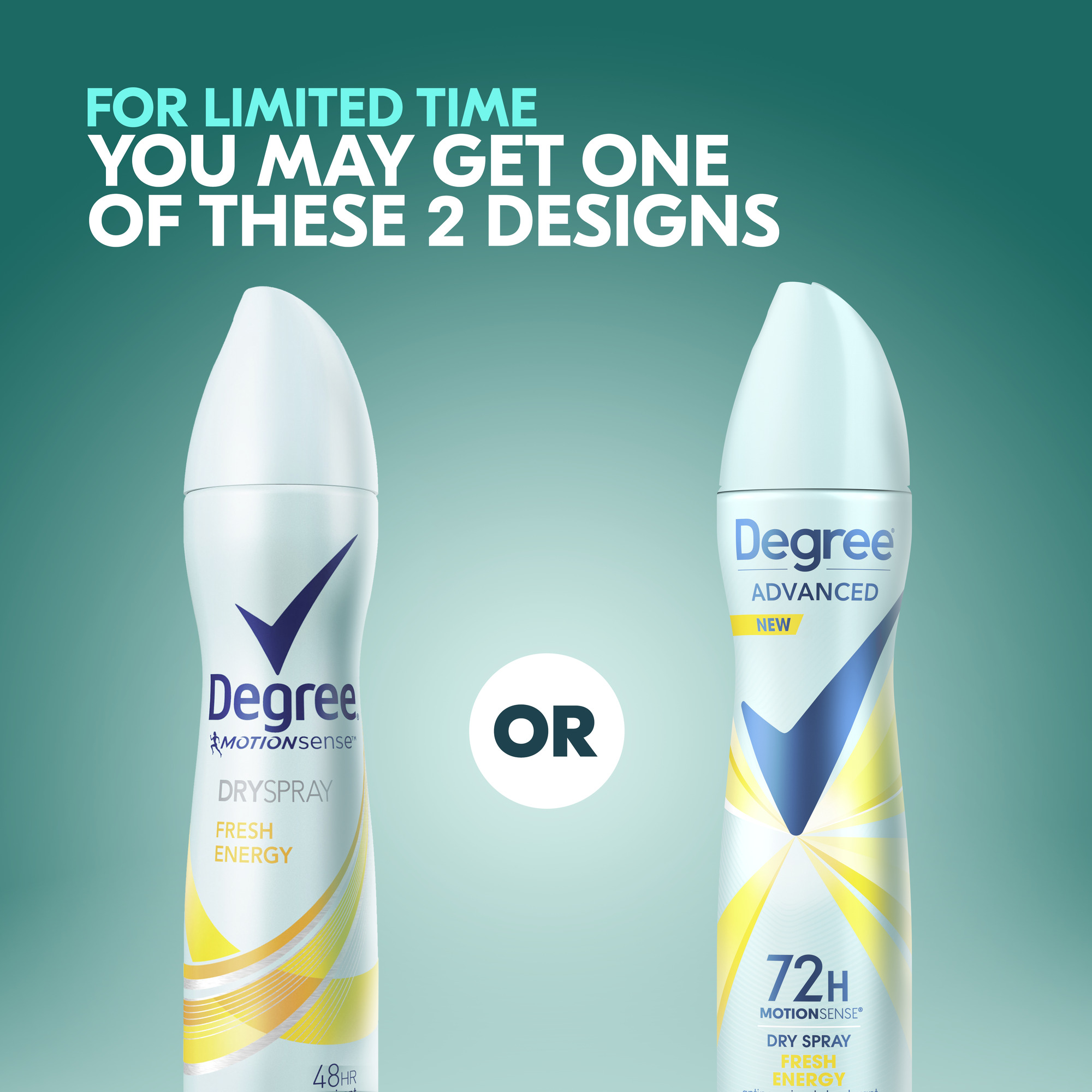 Degree Antiperspirant Deodorant Dry Spray Fresh Energy Deodorant for Women 3.8 oz - image 3 of 11