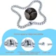thumbnail image 3 of Qichenmao Collares Para Perros Con Cadena De Eslabones Cuban, 3 of 6