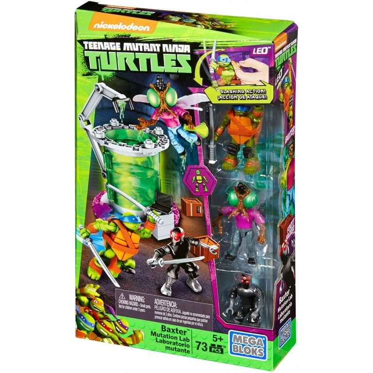 Mega Bloks Teenage Mutant Ninja Turtles Baxter Mutation Lab