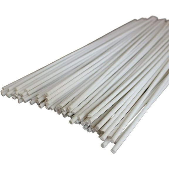 Gamvdout welding rod White round 3mm PVC plastic welding rods for hot air gun welder machine soldering sticks Low Splatter Corrosion Resistance