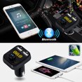 thumbnail image 1 of Kit de manos libres para automóvil compatible con Bluetooth Transmisor FM Ndcxsfigh LCD Reproductor de MP3 Cargador USB-158289, 1 of 7