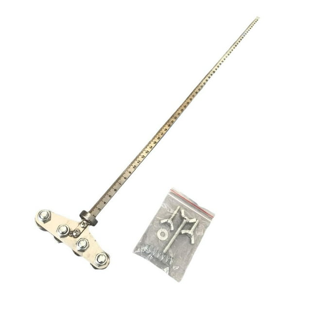 Guide de Déchirure pour Scie Circulaire, Acier Inoxydable 500 mm avec Roulements, Outil de Coupe de Précision pour Contreplaqué et Bois
