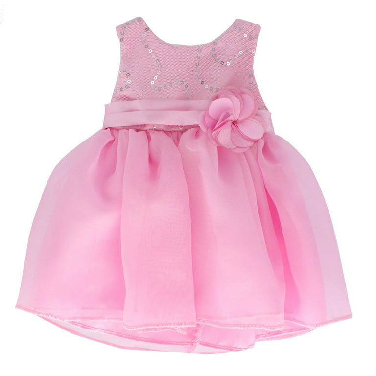  ENOCHT 3 Pieces Baby Doll Clothes Pink Dress with Coat Socks  for 14-18 Inch Doll Sweet Cute Doll Clothes for New Born 15 Inch Baby Dolls  : Toys & Games