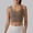 A1_Khaki, variant on High Impact Sports Bras for Women Racerback Running Bra Wide Strap Wireless Support Workout Crop Tank Tops Comfortable Push Up No Underwire Full Coverage Seamless Stretch Padded Bra Navym