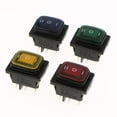 thumbnail image 4 of Interruptor de Palanca LED Baoblaze 6 Pines Rojo, 4 of 8
