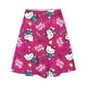 thumbnail image 4 of Falda Kawaii de Hello Kitty con dibujos animados de Anime Kuromi Cinnamoroll Sanrio Y2K, vestido holgado de corte a a la moda para mujer, media falda, 4 of 4