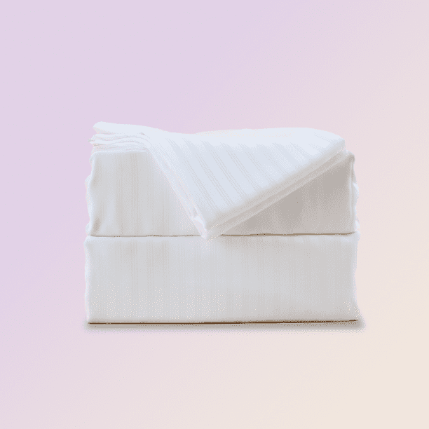 Sheets & Giggles 100 Eucalyptus Lyocell Sheet Set Queen, White