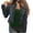 Dark Blue, variant on Women's Stretch Denim Jacket – Classic Blue, Button-Down, Long Sleeve, Stylish Outerwear Black XXL