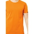 thumbnail image 4 of X RAY JEANS Mens Basic Crewneck Short Sleeve T-Shirt, Tangerine, 2XL, 4 of 5