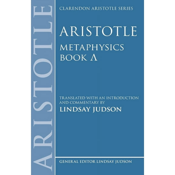 Clarendon Aristotle Aristotle, Metaphysics Lambda, (Paperback)