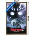 thumbnail image 3 of Friday The 13th Part Vi: Jason Lives - One Sheet Wall Poster, 22.375" x 34", Framed, 3 of 6