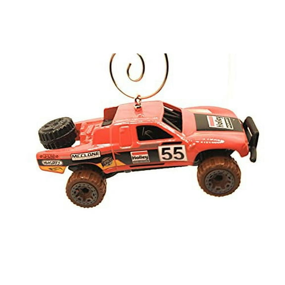 Toyota Off-Road Truck Christmas Ornament 1:64 Red