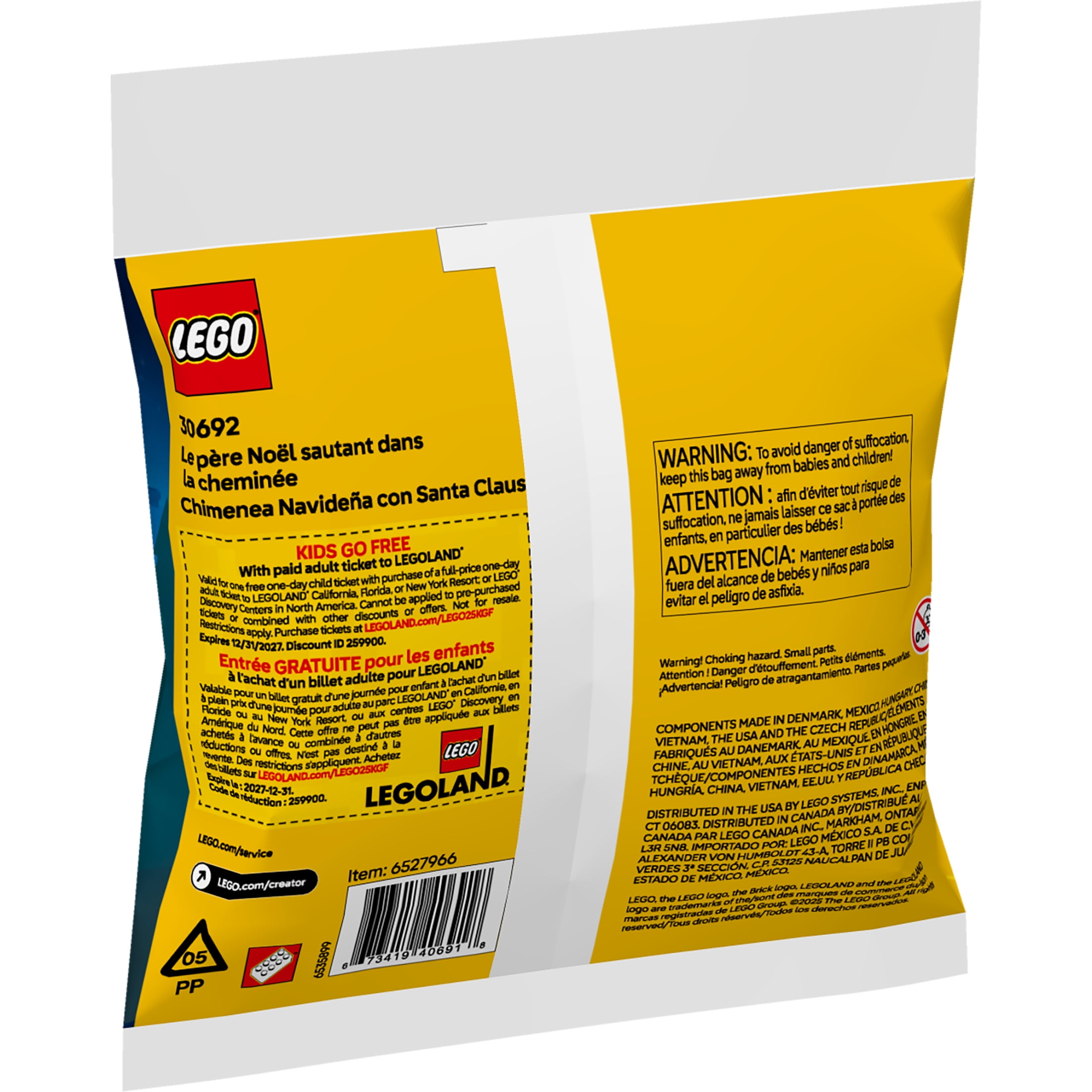 レコードセット LEGO Creator Christmas Chimney Fun with Santa - Festive Holiday