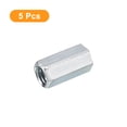thumbnail image 3 of Unique Bargains M12x19x30mm Coupling Nuts, Galvanized Carbon Steel Hex Threaded Rod Coupler, (New) 5 Count, 3 of 4