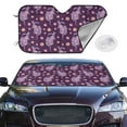 thumbnail image 2 of Kdxio Snake And Flower Print Windshield Sun Shade,UV Rays and Sun Heat Protection,Sunshade for Car Windshield,Car Shade Front Windshield - Medium, 2 of 6
