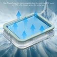 thumbnail image 4 of Ice Cream Pan, Wide Applicability Rolled Ice Cream Maker Compact Simple  Large Pan  for Ice Cream, 4 of 7